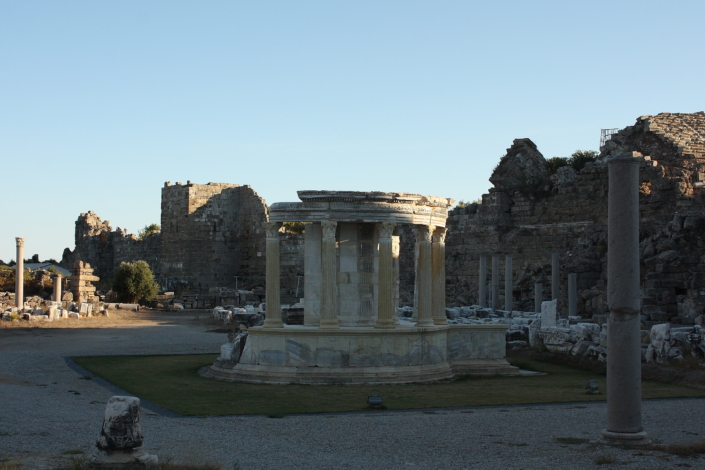 Tyche temple, Side, Türgi